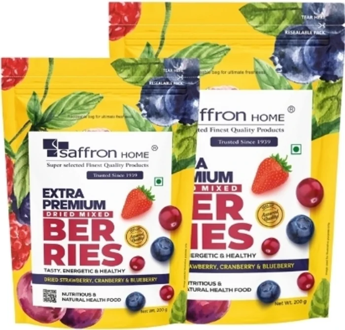SAFFRON HOME Dried Mixed Berries  (200 g) - Image 3